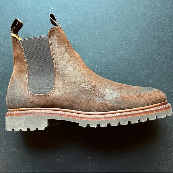 Meermin Brown Rust Waxy Commander Chelsea US W8 M6.5 - Picture 6 of 6